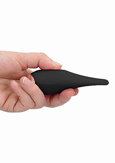 Мини-вибратор YNEZ из силикона, USB провод 11.5 см, черный