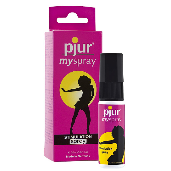 Согревающий женский спрей Pjur Myspray, 20 мл
