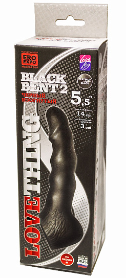 Насадка BLACK BENT 2 с рельефной поверхностью, 14 см