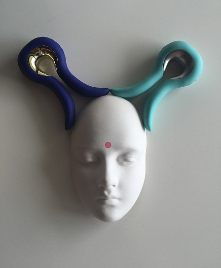 Многофункциональный мини-вибратор Gvibe Mini, бирюзовый