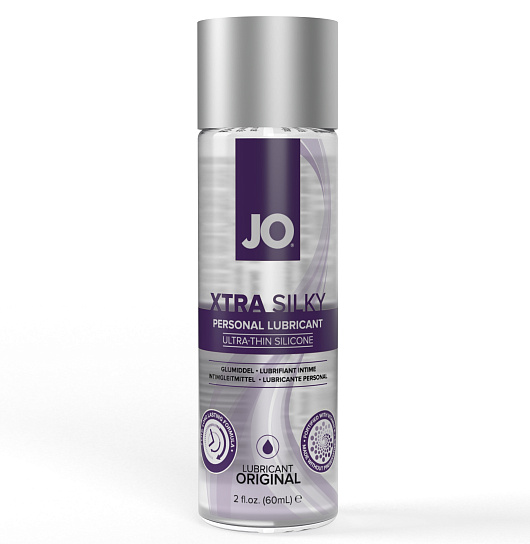 Лубрикант на силиконовой основе JO Xtra Silky Silicone, 60 мл