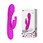 Вибратор-кролик с клиторальным отростком Hunter, 17 см