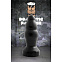 Анальная пробка рельефная Butt Bullet - Black, 14 см