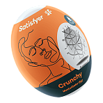 Яйцо мастурбатор Satisfyer Crunchy с рельефом