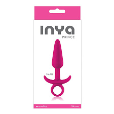 Анальная пробка средняя Inya Prince - Small, розовая