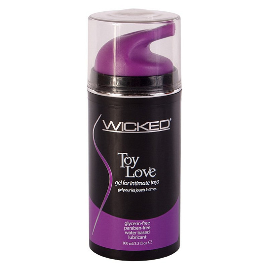 Смазка для секс-игрушек Wicked Toy Love на водной основе, 100 мл