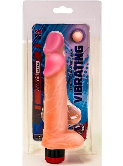 Вибратор-реалистик неоскин Android Style, Биоклон, 17 см