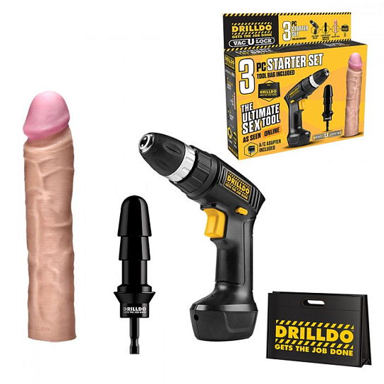 DRILLDO STARTER набор из 4 предметов