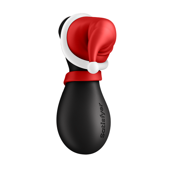 Вакуумно-волновой стимулятор для клитора Satisfyer Penguin Новогодний подарок
