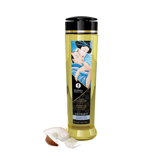 Shunga масло для тела Coconut Thrills, 240 мл