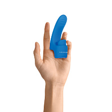 Вибронасадка на палец с имитацией движений языком Evolved Gender-X FLICK IT