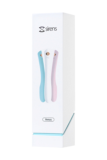 Универсальный вибратор Sirens Venus, голубой