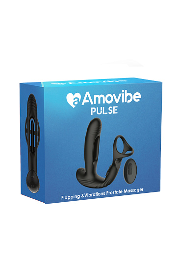 Инновационный масажер простаты Amovibe Pulse с функцией осцилляции