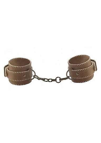 Кожаные оковы для сексуальных игр