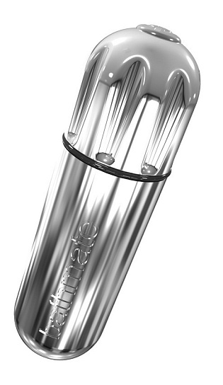 Водонепроницаемая вибропуля VIBE BULLET, серебристая