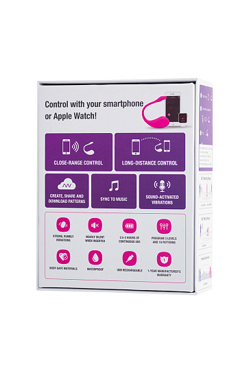 Виброяйцо Lovense Lush 2 с дистанционным управлением