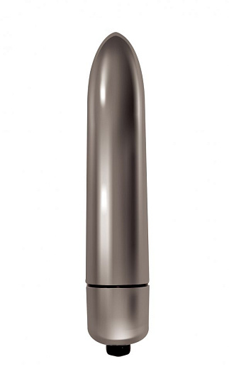 Вибропуля MAE с 1-м режимом вибрации, серебристая