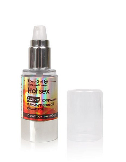 Вагинальный возбуждающий гель-смазка Биоритм LoveGel С - Hot Sex, 20 мл