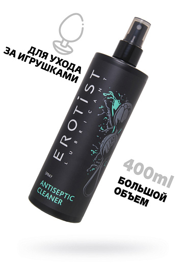 Антибактериальное средство для обработки игрушек Erotist Toy Cleaner, 400 мл