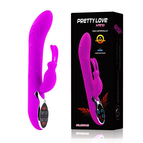 Вибромассажер с клиторальным стимулятором DIGI FIRE 2