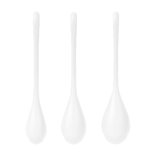 Набор вагинальных шариков Satisfyer Yoni Power 1, белый