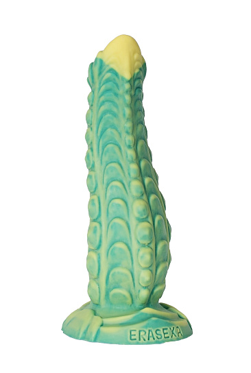 Erasexa Аллигатор фаллос животного для фистинга 22,5 см
