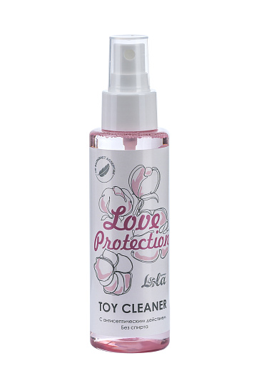 Лосьон антисептический для игрушек Toy cleaner Love Protection, 110 мл