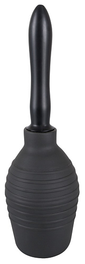 Анальная игрушка Shower Me для интимной гигиены, черная