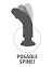 Вибратор King Cock 7 Vibrating Cock with Balls Flesh, 13 см