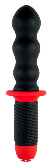 Вибратор для женщин, 10 режимов, ToyFa Black & Red, черный