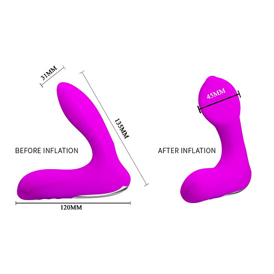 Вибромассажер простаты LEONARD с функцией расширения