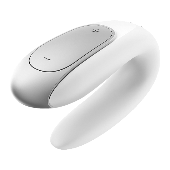 Вибратор для пар Satisfyer Double Fun, белый