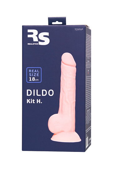 Фаллоимитатор RealStick Silicone Kit H, 18 см