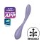 Гибкий вибратор для точки G Satisfyer G-spot Flex 5+, фиолетовый