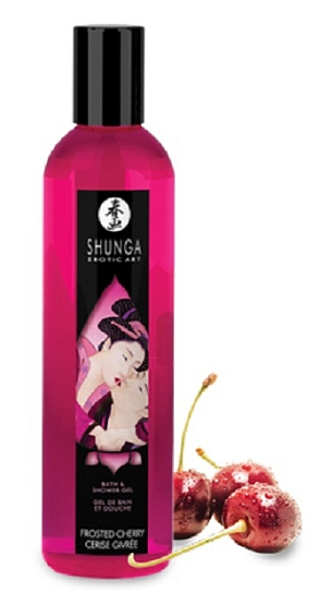 Ультра-нежный гель Морозная вишня Shunga, 250 мл