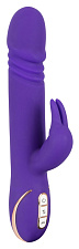 Вибратор-кролик с пульсацией You2Toys Stoss Stange, фиолетовый