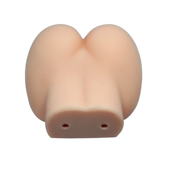 Мастурбатор попка с двумя отверстиями с вибрацией с проводным пультом