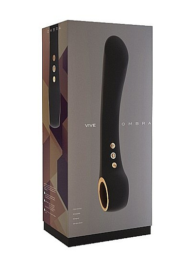 Интимный вибратор для девушек Vive Ombra Black