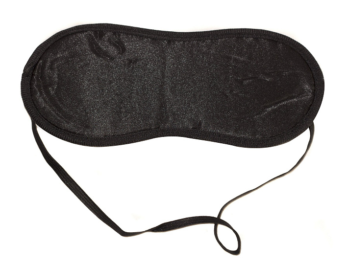Маска на глаза Lola Toys Bondage Love Mask, черная