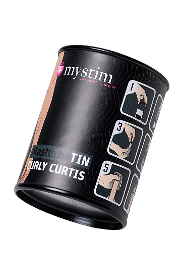Мастурбатор для пениса Curly Curtis с выпуклым узором
