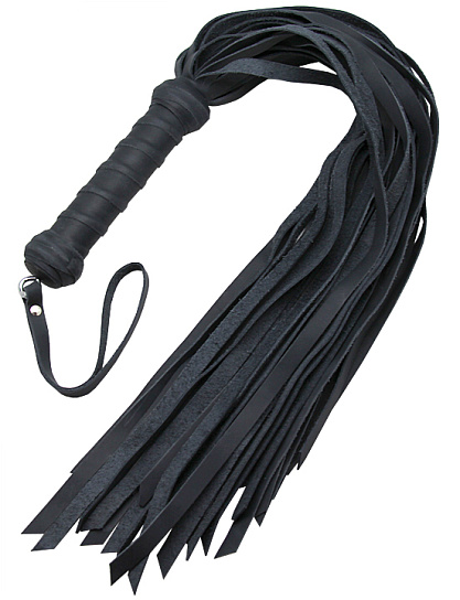 Флогер-хвост 35 полос, черный