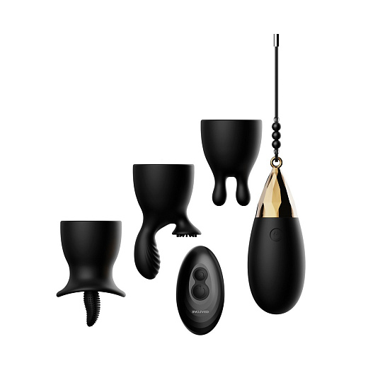 Виброяйцо с насадками и пультом ДУ Evolved Egg-Citement