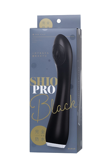 Гибкий вибратор для точки G PPP Shio-Pro, черный