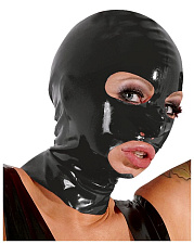 Лаковая маска на голову из латекса Latex Mask