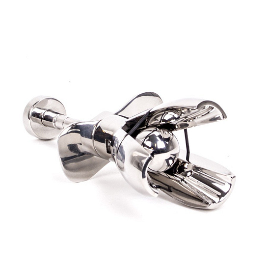 Металлический анальный плаг Plug 3 O-Products, 17 см