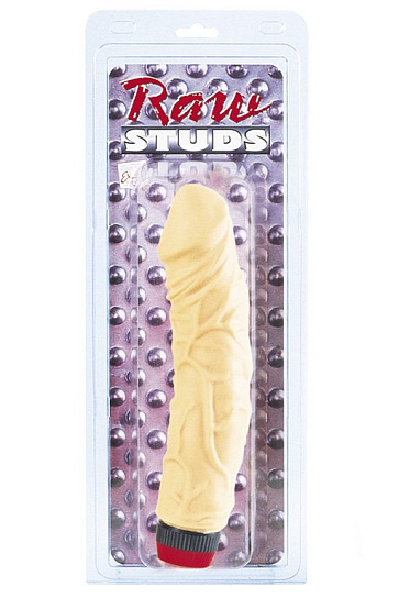 Фаллоимитатор с вибрацией VEINED VIB, 20 см