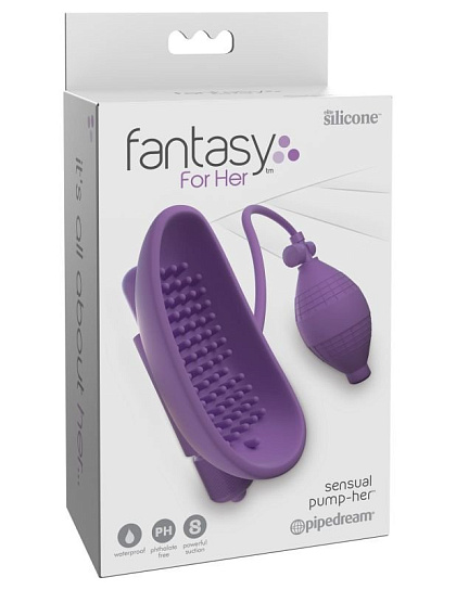 Вакуумная вибропомпа для вагины Fantasy For Her Sensual Pump-Her