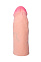 Насадка на страпон REALSTICK, 18 см