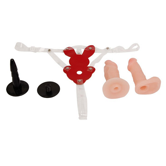 Ultra Harness Passionate женский фаллоимитатор реалистичной формы, 10.5 (10) см