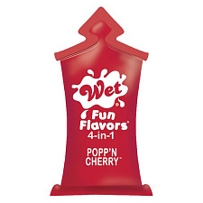 Съедобный интимный гель Flavors Popp'N Cherry, 10 мл